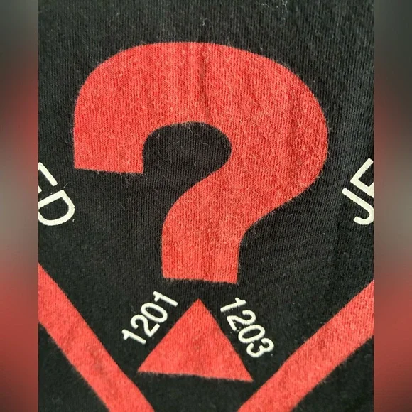 GUESS Logo Crop Top in Black and Red L - Picture 10 of 10